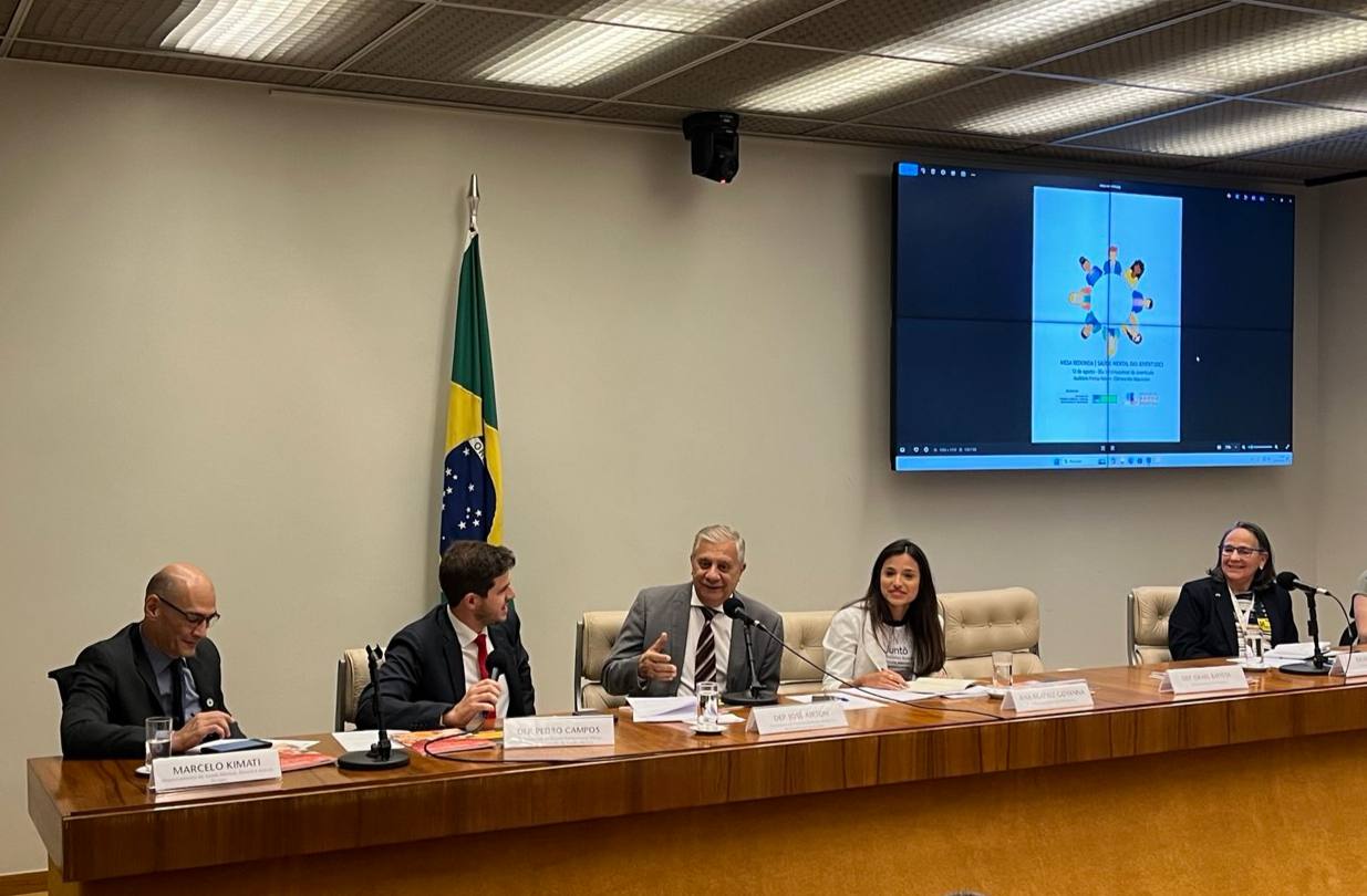 Saúde Mental das Juventudes é debatida na Câmara dos Deputados